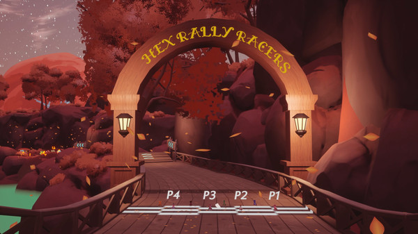 Hex Rally Racers gameplay screenshot