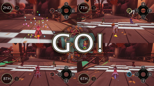 Hex Rally Racers gameplay screenshot