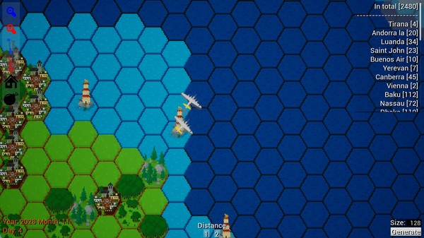 Hexagon World gameplay screenshot