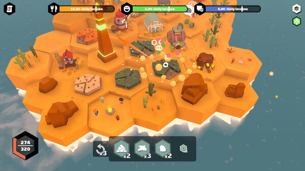HEXAROMA: Village Builder gameplay screenshot
