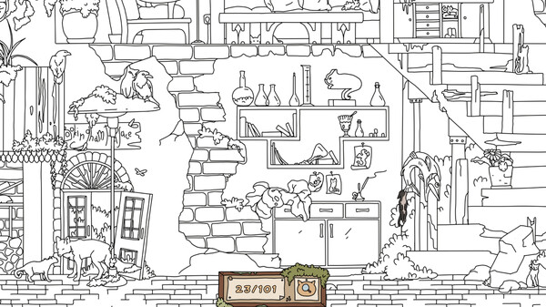 HIDDEN CATS: The last of cats gameplay screenshot