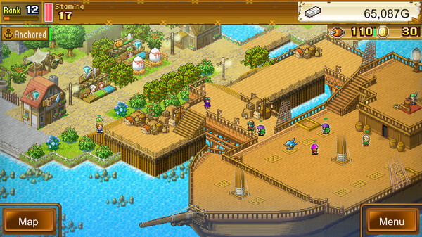 High Sea Saga DX gameplay screenshot