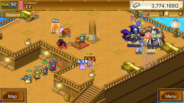 High Sea Saga DX gameplay screenshot
