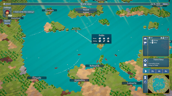 High Seas, High Profits! gameplay screenshot
