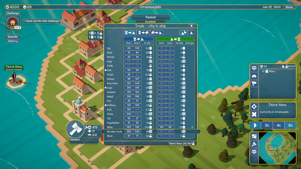 High Seas, High Profits! gameplay screenshot