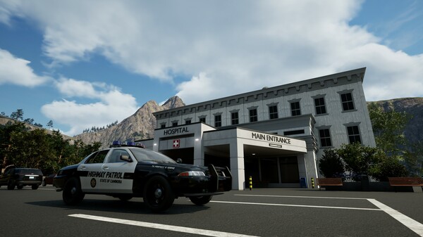 Highway Police Simulator gameplay screenshot