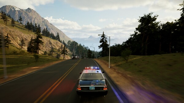 Highway Police Simulator gameplay screenshot