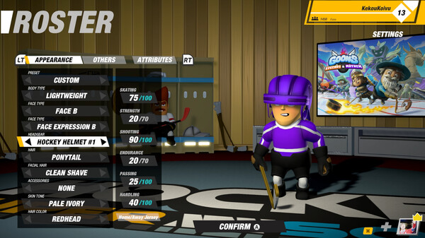 Hockey Super Squad gameplay screenshot