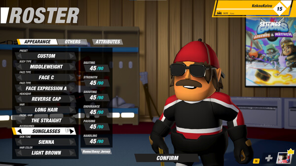 Hockey Super Squad gameplay screenshot