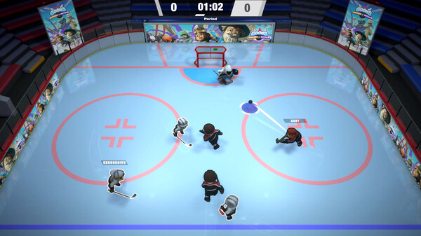 Hockey Super Squad gameplay screenshot
