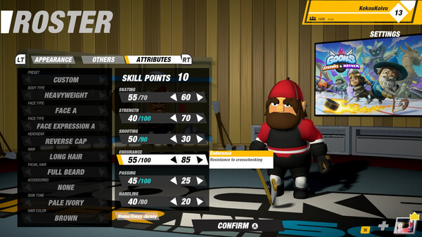 Hockey Super Squad gameplay screenshot