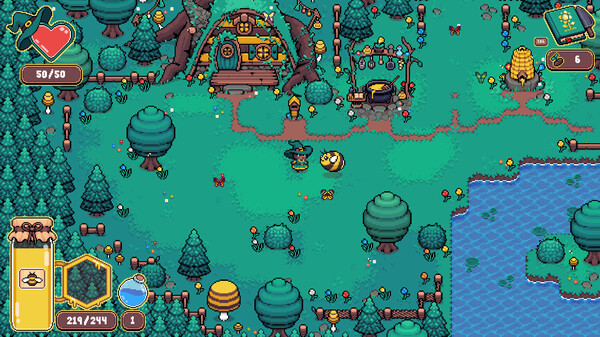 Honeymancer gameplay screenshot