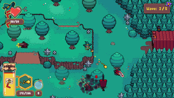 Honeymancer gameplay screenshot