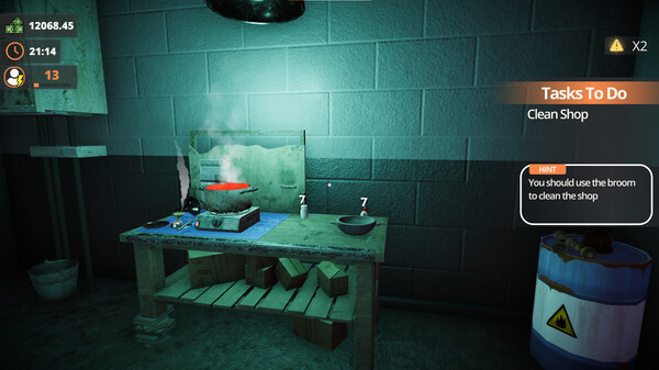 Hookah Cafe Simulator gameplay screenshot