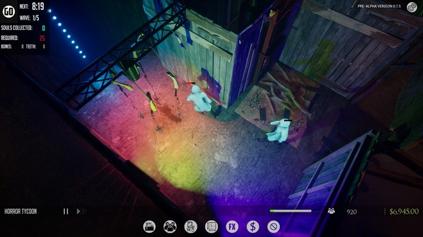 Horror Tycoon gameplay screenshot