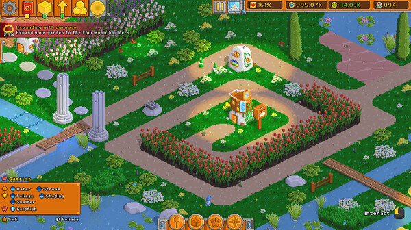 Horticular: Build a Garden, Attract Wildlife gameplay screenshot