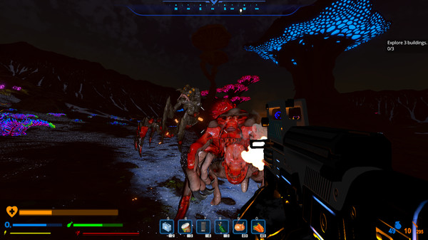 Hostile Planet: Survival gameplay screenshot