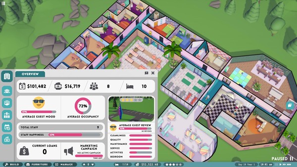 Hotel Magnate gameplay screenshot
