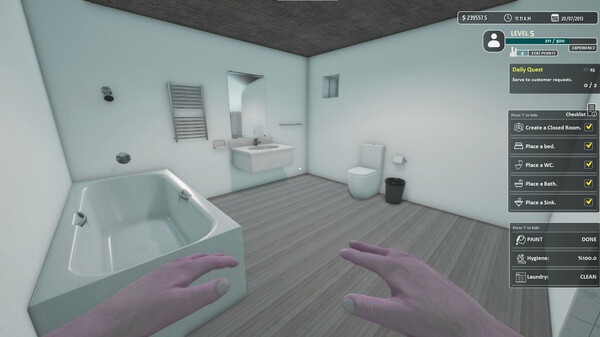 Hotel Owner Simulator gameplay screenshot