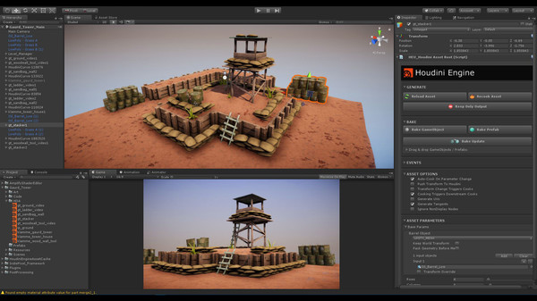 Houdini Indie gameplay screenshot