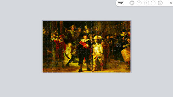 House of Jigsaw: Masters of Art gameplay screenshot