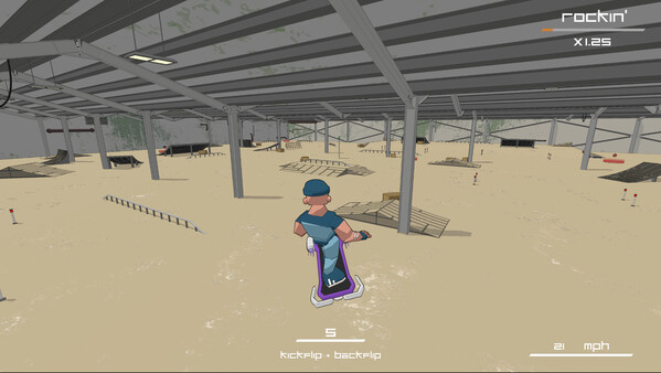 Hoversteppers gameplay screenshot