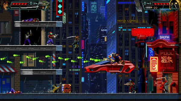 HUNTDOWN gameplay screenshot