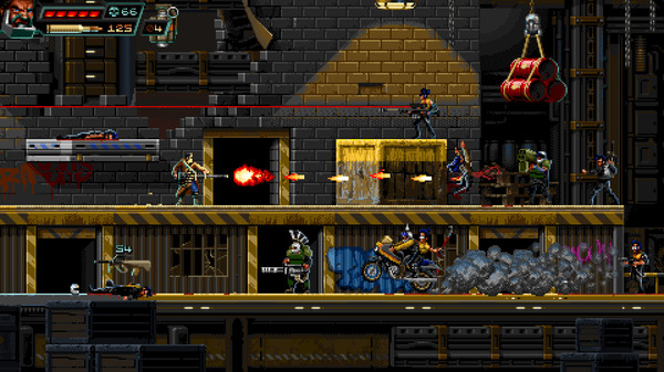 HUNTDOWN gameplay screenshot