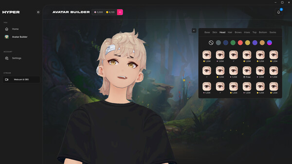 Hyper Online: Avatar VTuber Studio gameplay screenshot