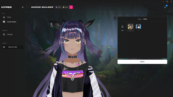 Hyper Online: Avatar VTuber Studio gameplay screenshot