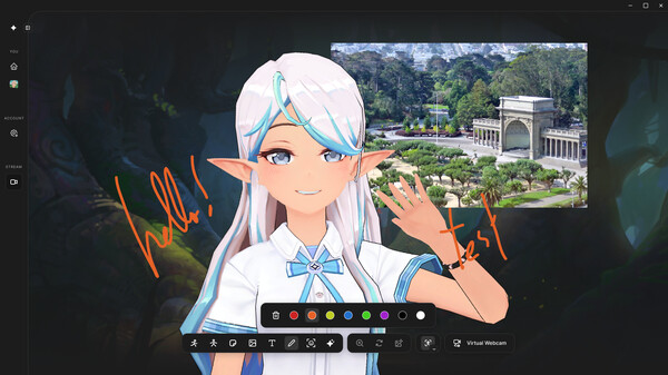 Hyper Online: Avatar VTuber Studio gameplay screenshot