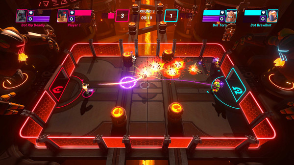 HyperBrawl Tournament gameplay screenshot