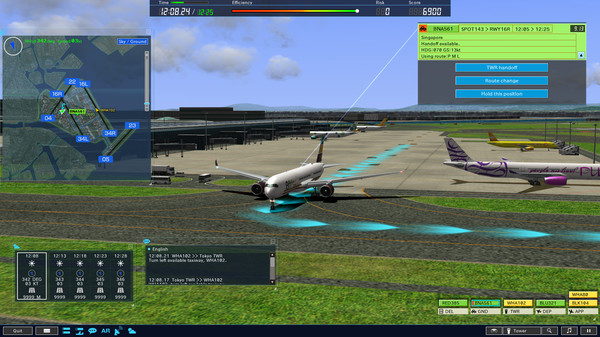 I am an Air Traffic Controller 4 gameplay screenshot