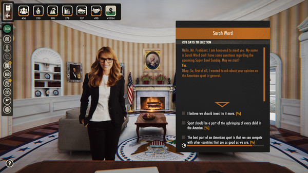 I Am Your President: Prologue gameplay screenshot