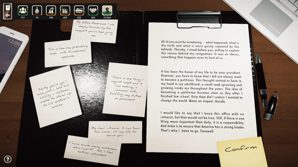 I Am Your President: Prologue gameplay screenshot