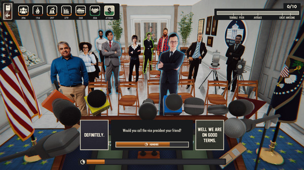 I Am Your President: Prologue gameplay screenshot