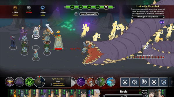 Idle Champions of the Forgotten Realms gameplay screenshot