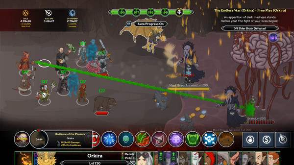Idle Champions of the Forgotten Realms gameplay screenshot