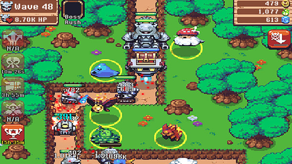 Idle Monster TD gameplay screenshot