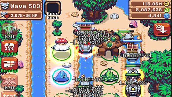 Idle Monster TD gameplay screenshot