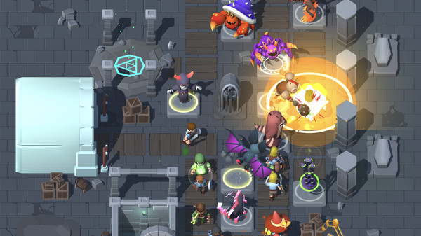 Idle Monster TD: Evolved gameplay screenshot