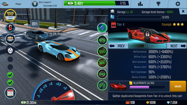 Idle Racing GO: Clicker Tycoon gameplay screenshot