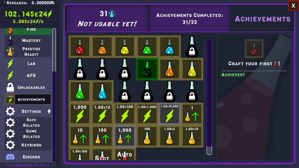 Idle Research gameplay screenshot