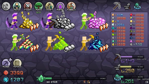 Idle Skilling gameplay screenshot