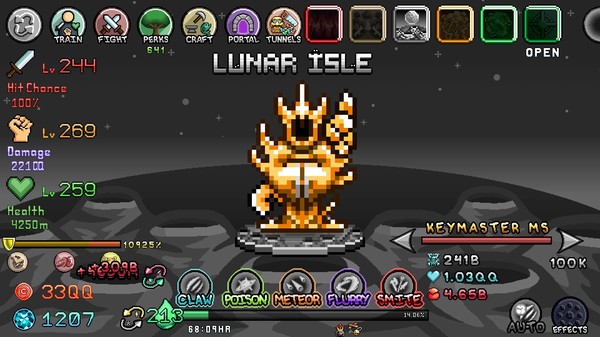 Idle Skilling gameplay screenshot
