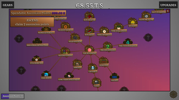 Idling Gears gameplay screenshot