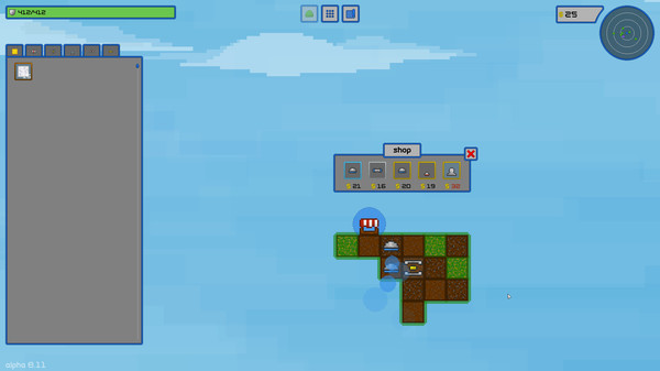 IIslands of War gameplay screenshot