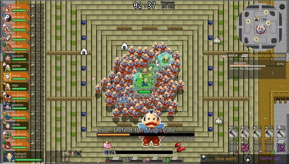 Ikki Unite gameplay screenshot
