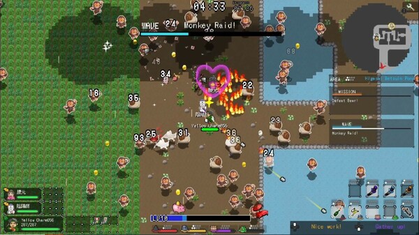 Ikki Unite gameplay screenshot