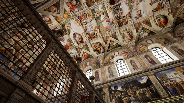 IL DIVINO: Michelangelo's Sistine Ceiling in VR gameplay screenshot